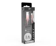 Silicon Power Kabel USB-Lightning MFI Silicon 1m w otulinie różowy # - 1457758 - zdjęcie 2